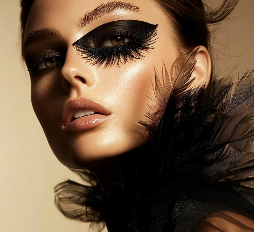 Dramatisches Editorial Makeup